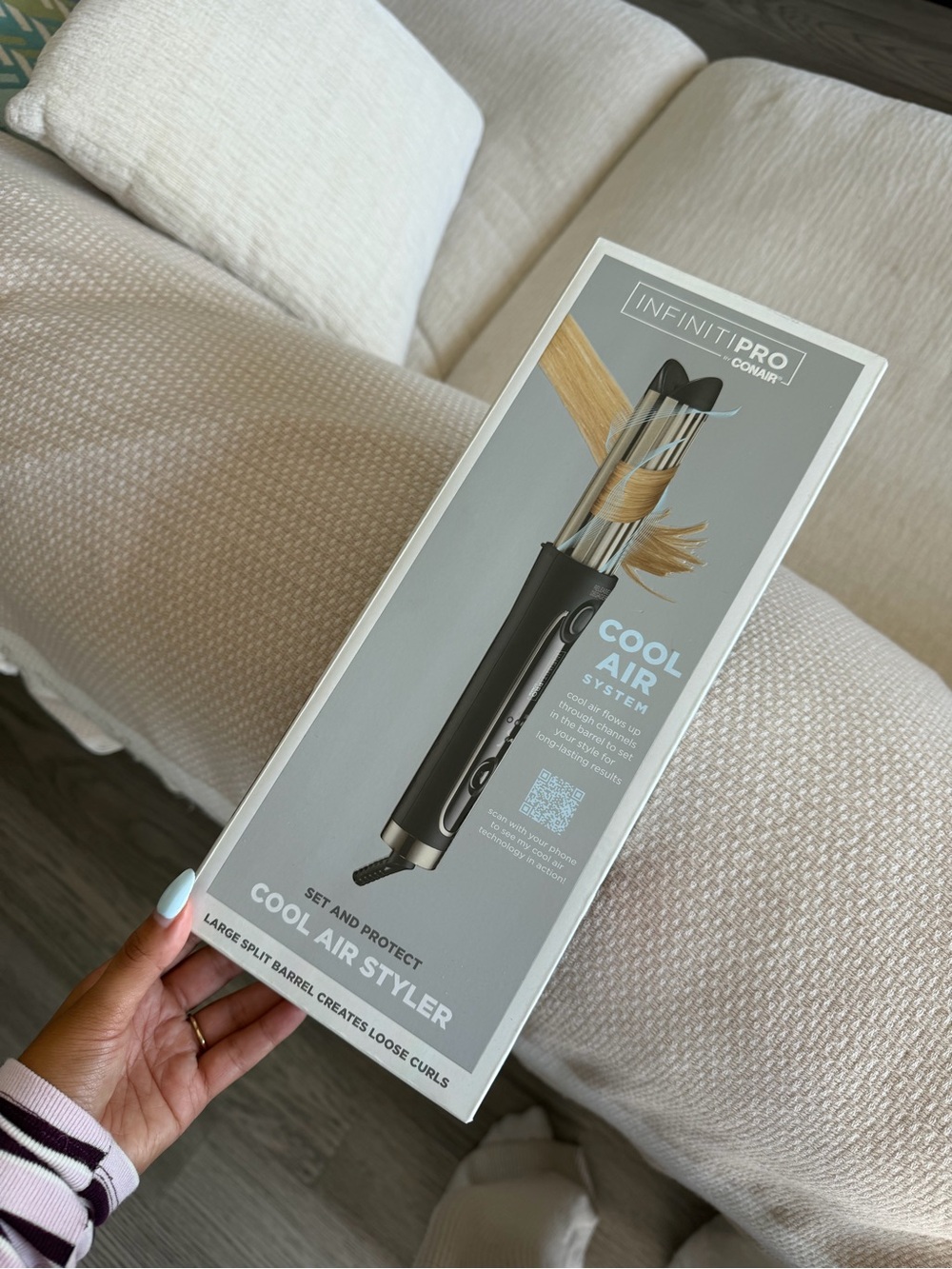 InfinitiPRO by Conair Cool Air Styler - Black